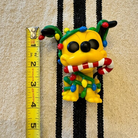 Funko Pocket Pops Mini Disney Pluto Holiday Christmas Lights Candy Cane 2022 - Picture 5 of 6